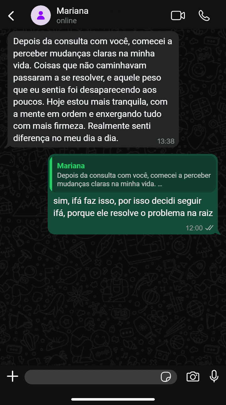 consulta com babalawo Ifá - 07
