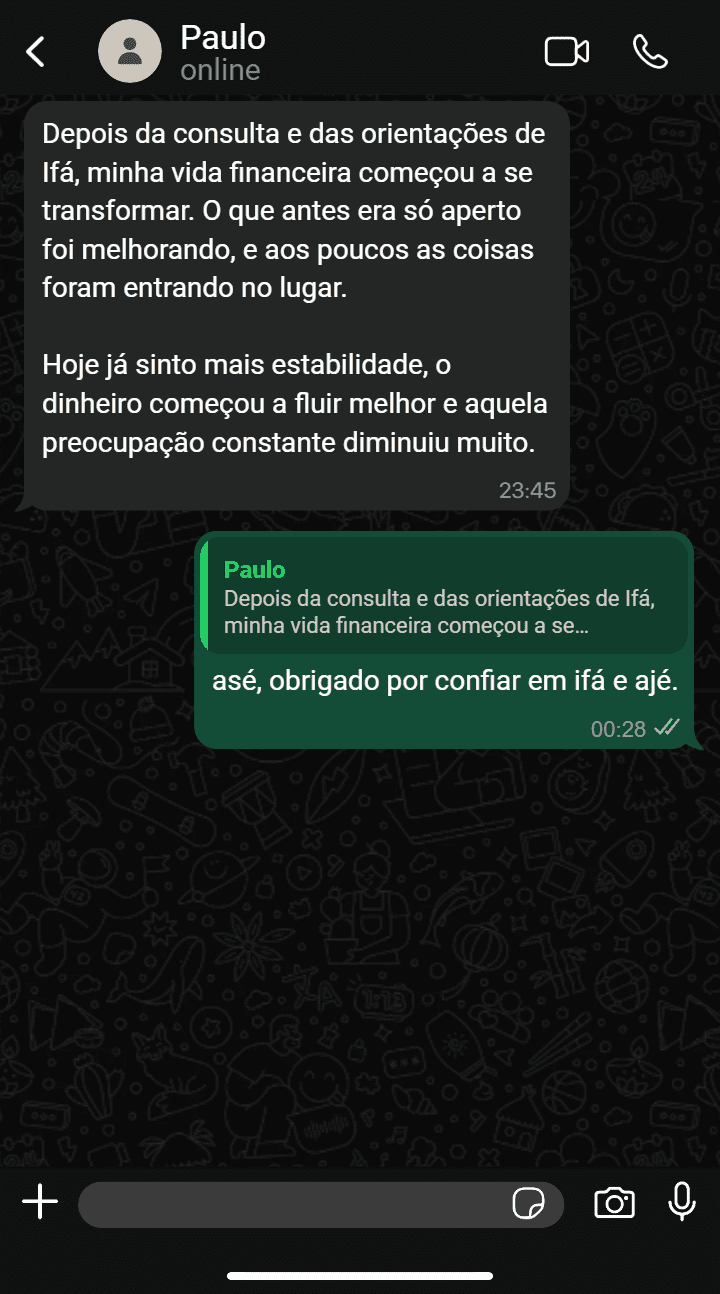 consulta com babalawo Ifá - 05